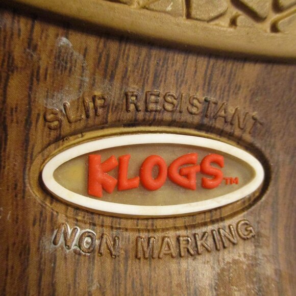 Klogs Woman Size 8.5 Brown Tan Vacation Travel Cruise Top Slide Shoes - Picture 11 of 12